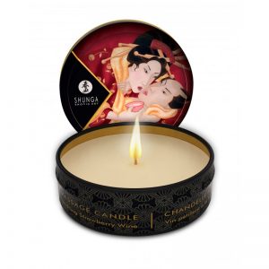 Vela de masaje Romance aroma Champagne y Fresas 30 ml SHUNGA-CANDLES