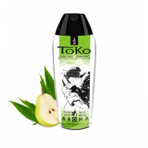 Lubricante base de agua sabor Pera y Té verde 165ml SHUNGA-TOKO