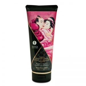 Crema de masaje sabor Frambuesa SHUNGA
