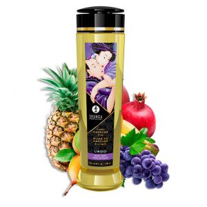 Aceite de masaje Libido aroma Frutas Exóticas 240 ml SHUNGA-OILS