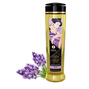 Aceite de masaje Sensation aroma Lavanda 240 ml SHUNGA-OILS