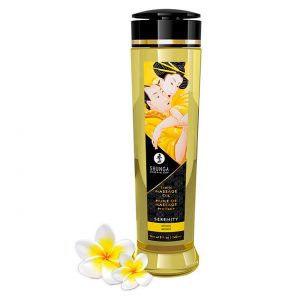 Aceite de masaje Serenety aroma Monoi SHUNGA