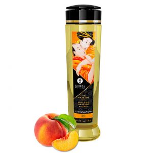 Aceite de masaje Stimulation aroma Melocotón 240 ml SHUNGA-OILS