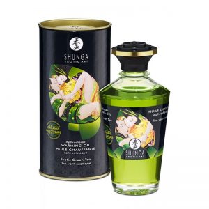 Aceite efecto Calor sabor Té verde orgánico SHUNGA