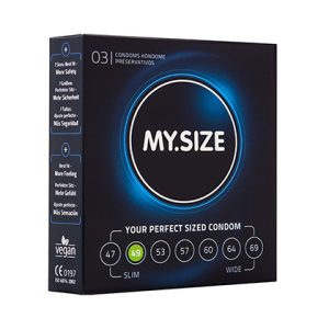 Preservativos My Size Talla 49, 3 Unidades