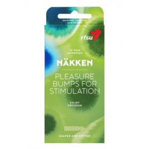 Preservativo estriado Näkken 10 Uds