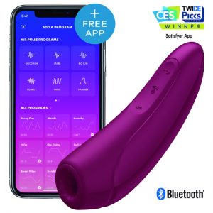 Succionador Curvy +1 Magenta SATISFYER Connect