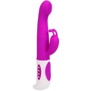 Vibrador Rabbit con movimiento oscilante Hugh PRETTY LOVE