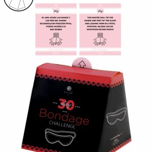 Juego Erótico Caja con 30 Retos de Bondage SECRET PLAY