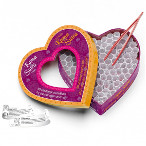 Juego Corazón con 69 retos de Kamasutra TEASE&PLEASE