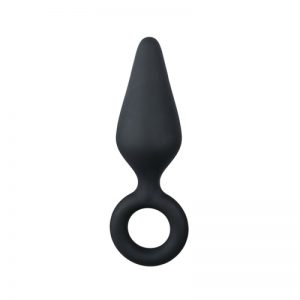 Plug con Anilla Negro 8,5 Cm S EASY TOYS