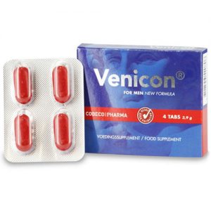 Potenciador Masculino en forma de Cápsula con Ginsen Venicon COBECOPHARMA