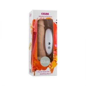 Vibrador con Rotación Realista 17,75 Cesar ALIVE