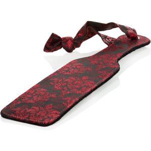 Pala BDSM Cuero con Detalles en Rojo SCANDAL