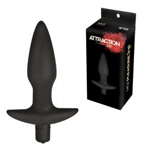 Plug Vibrador Negro Nº 55 MAI ATTRACTION TOYS