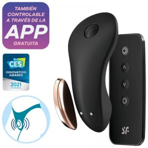 Vibrador para braguitas con mando y APP Little Secret Panty SATISFYER-CONNECT