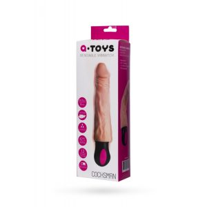 Vibrador Realista flexible con función de calor 20,5 cm CocksMan A TOYS