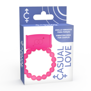 Anillo Vibrador para el pene Rosa CASUAL LOVE