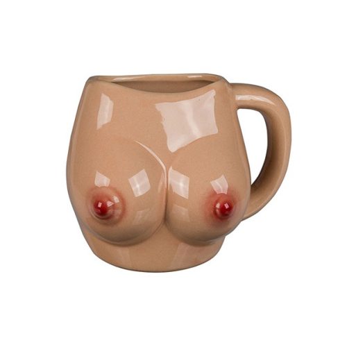 Taza con forma de pechos OUT OF THE BLUE