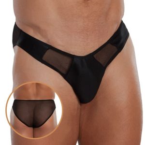 Slip Negro Transparente (S-L) 4466 SOFT LINE