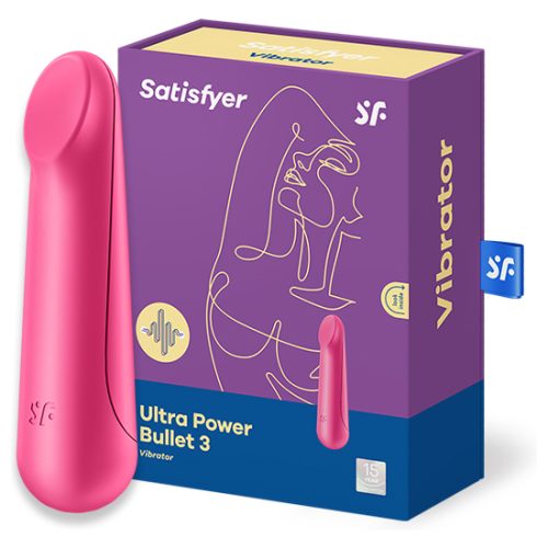 Bala vibradora Rosa Ultra Power Bullet 3 SATISFYER