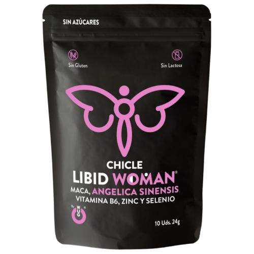 Chicle LIBID WOMAN aumento libido para mujer 10 unidades  WugSexSense