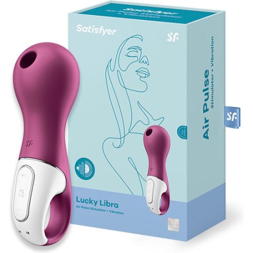 Succionador de Clítoris Vibrador Lucky Libra SATISFYER AIR PULSE