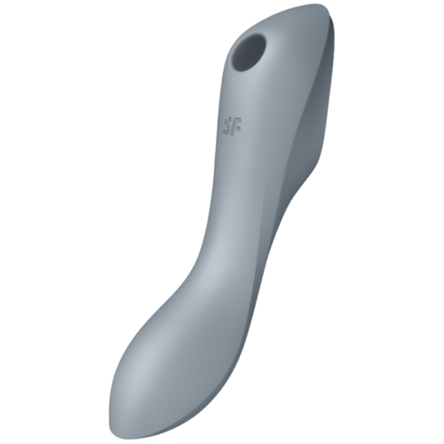 Succionador + Vibrador compatible con la penetración CURVY TRINITY 3 gris SATISFYER-AIR PULSE